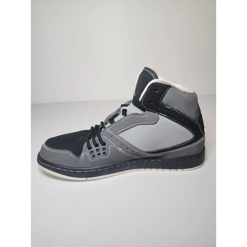 Jordan 1 Flight Men’s Gray Sz 9 Athletic Sneaker Streetwear Mid Top